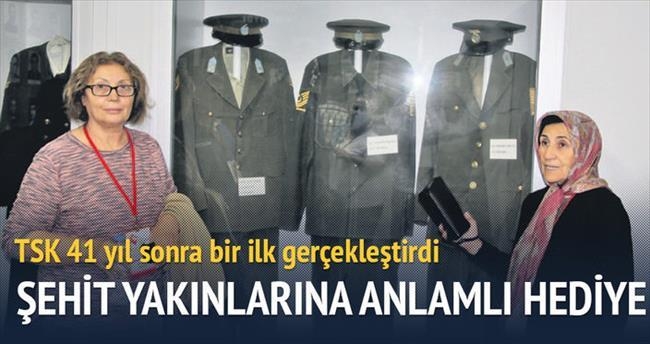 ŞEHİT YAKINLARINA EN ANLAMLI HEDİYE.
