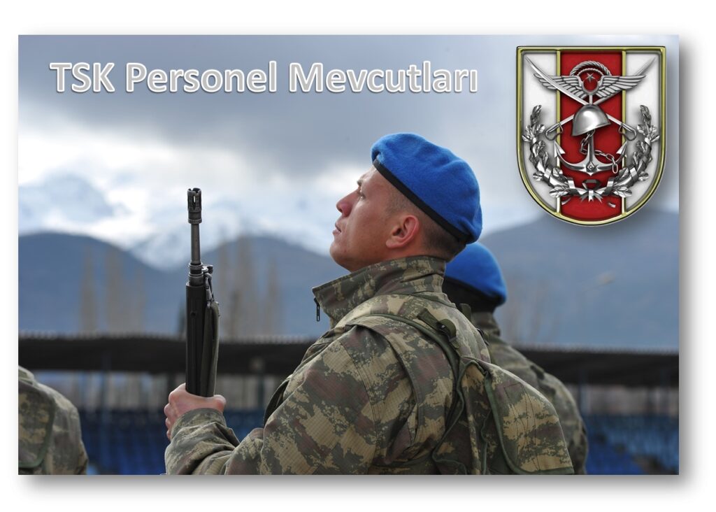 Türk Silahlı Kuvvetleri Personel Mevcutları.