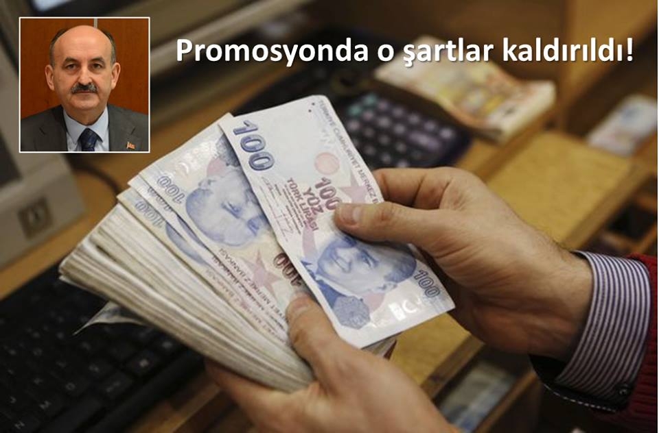 Promosyonda o şartlar kaldırıldı!