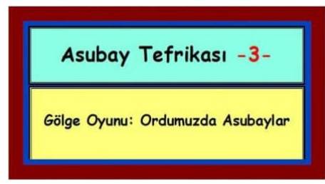 Asubay Tefrikası 6-3_ Eski Tüfek Şükrü IRBIK